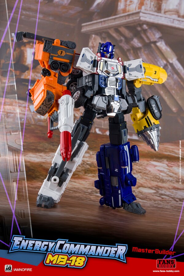 FansHobby MB-18 Energy Commander Toy Photography Image Gallery by